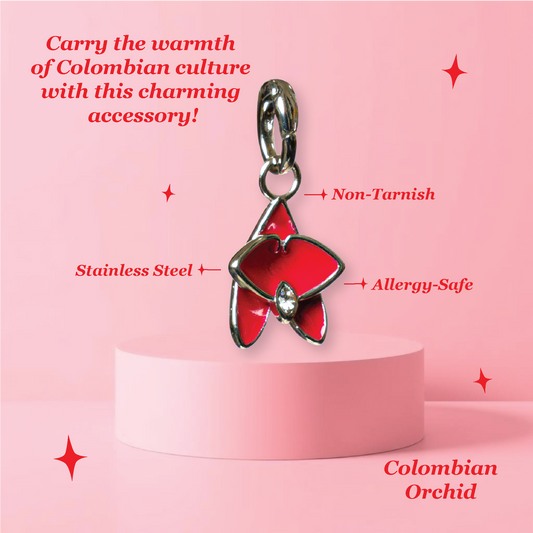 Orchid Charm