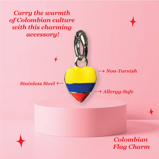 Colombia Flag Charm
