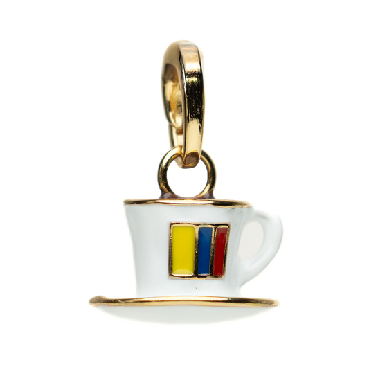 Colombia Coffee Cup Charm