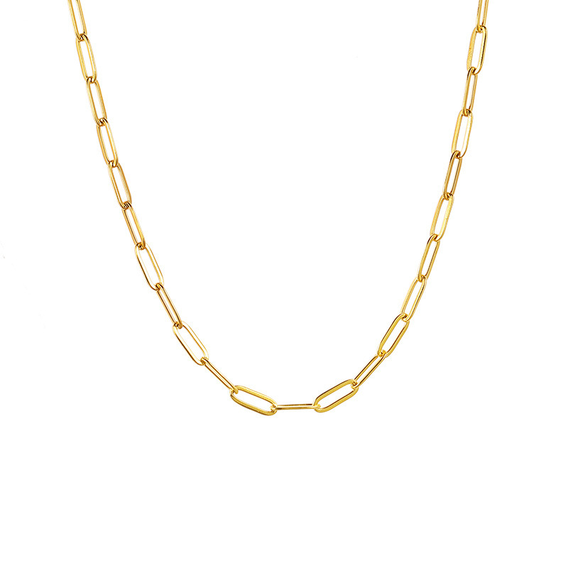 Paperclip Chain Necklace
