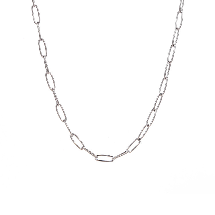 Paperclip Chain Necklace