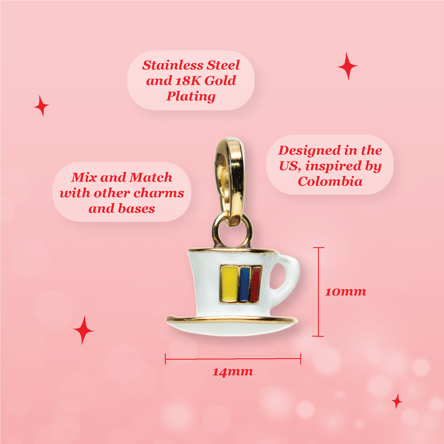 Taza de café Charm