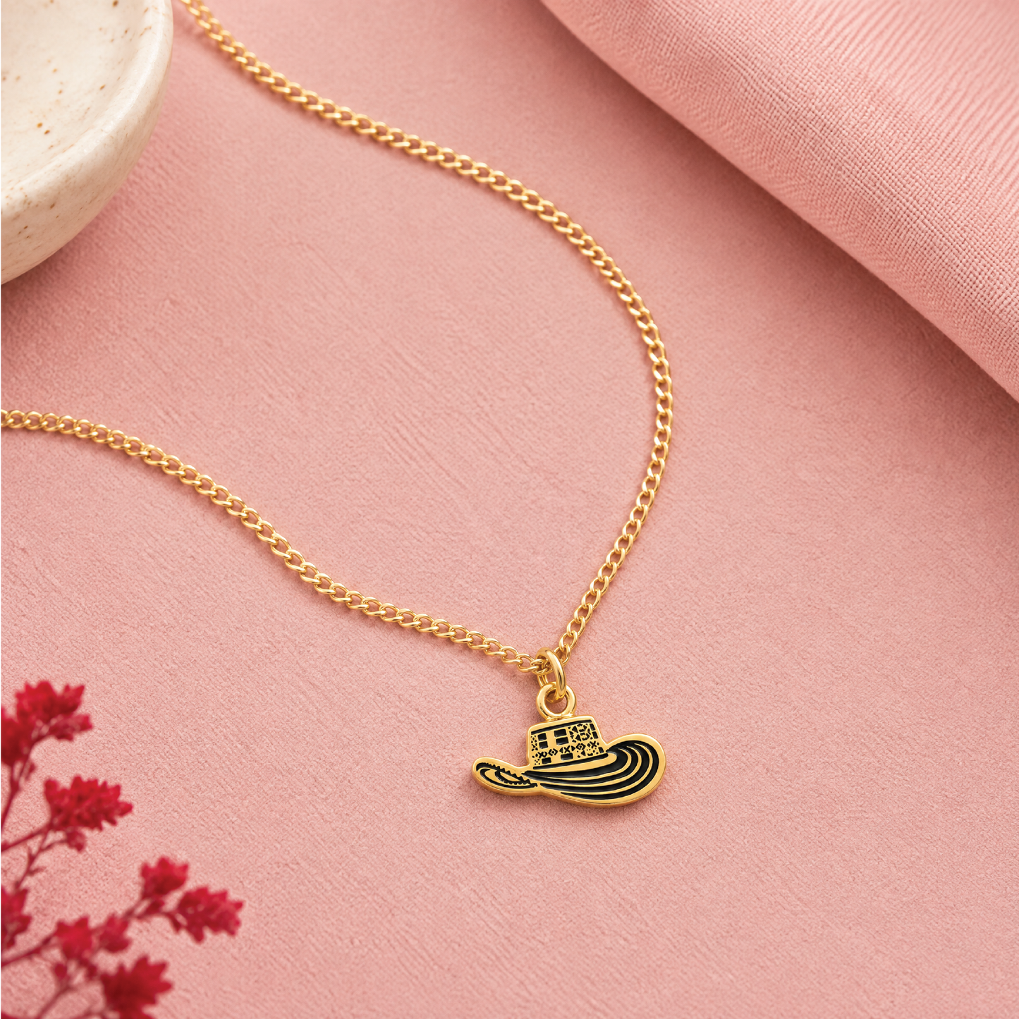 Sombrero Vueltiao Necklace
