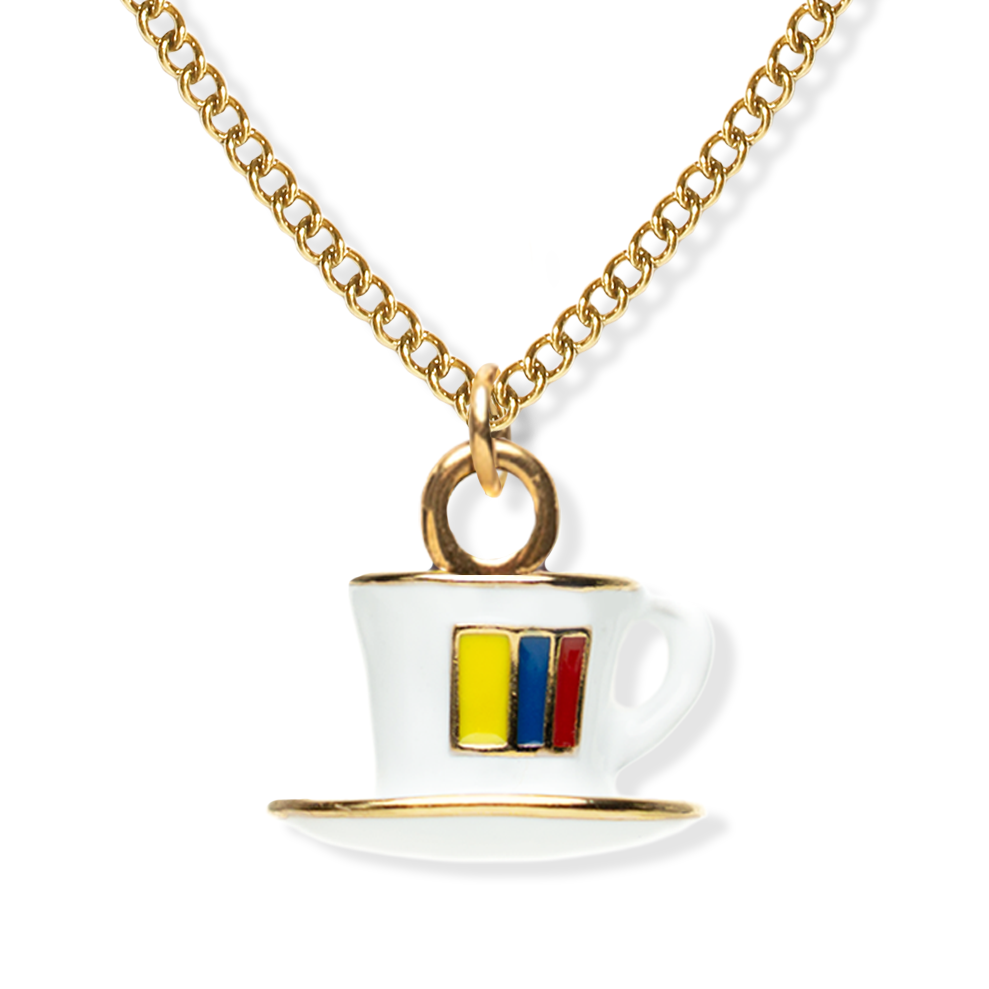 Coffee Cup Necklace