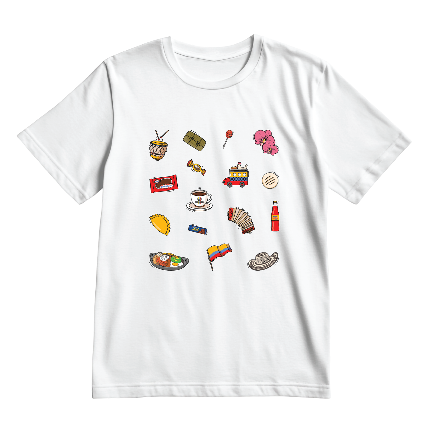 Camiseta Cositas Colombianas