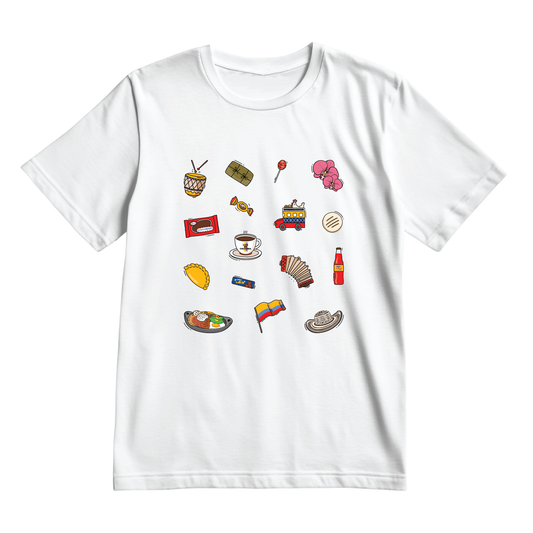 Camiseta Cositas Colombianas