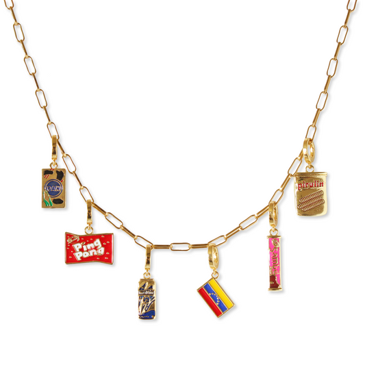 Collar de dijes Colombianos